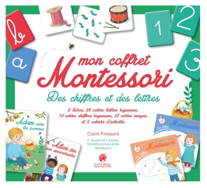 Mon Coffret Montessori - Des Chiffres Et Des Lettres
