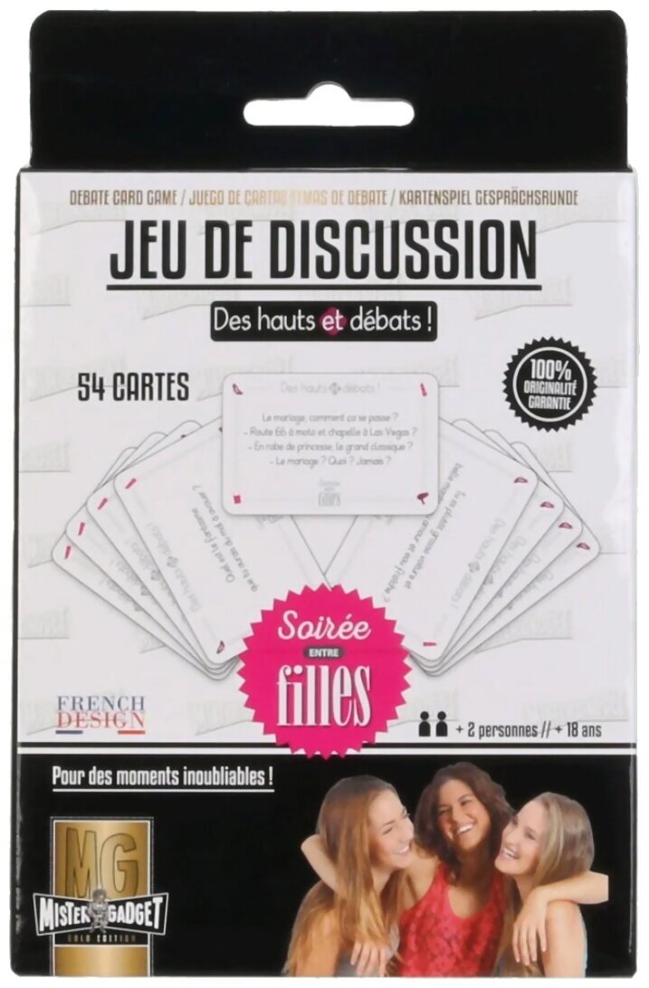 Jeu De Discussion - Des Hauts Et Débats ! - Soirée Entre Filles
