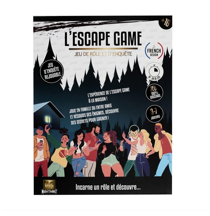 L'escape game - Drame Entre Amis - Jeu de rôle et d'enquête