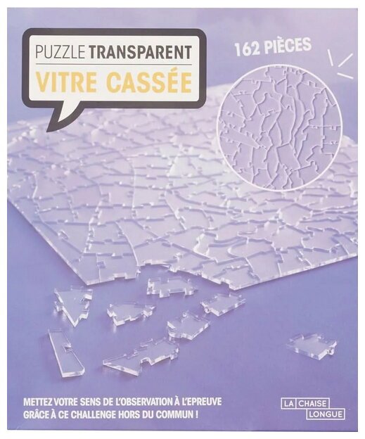 Puzzle Transparent Vitre Cassée