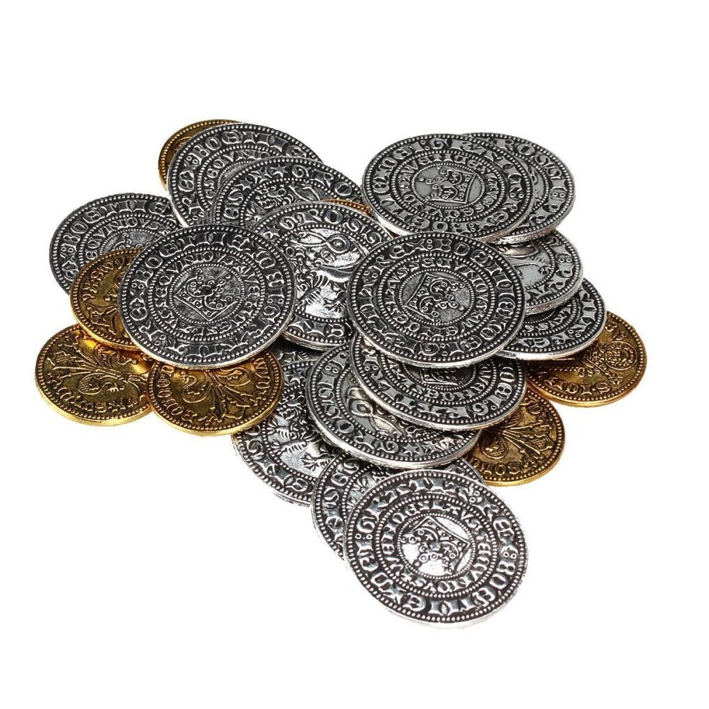 Glory - 24 metal coins - A Game of Knights