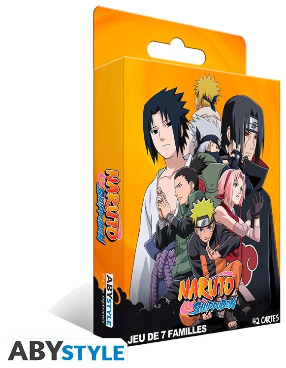 Naruto Shippuden Jeu De 7 Familles