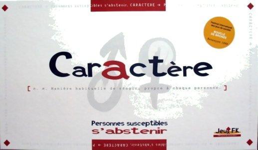 Photo: Caractère