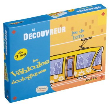 Le Découvreur - Les véhicules écologiques - Jeu De Loto