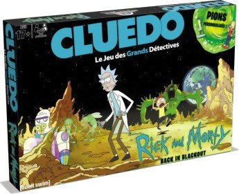 Cluedo Rick and Morty