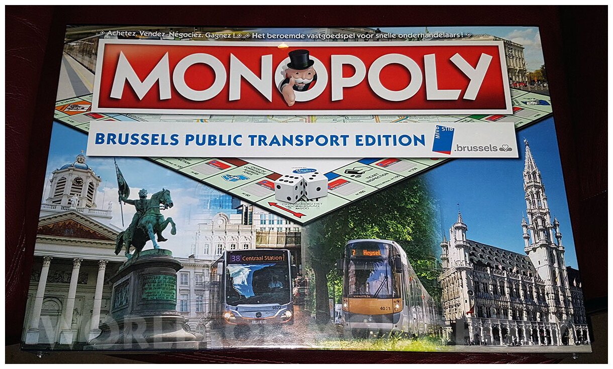 Monopoly - Brussels Public Transport Edition