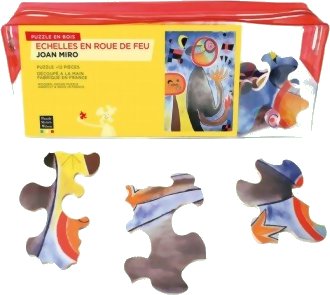 Puzzle - Échelles en Roue de Feu de Juan Miro - 12 Pièces