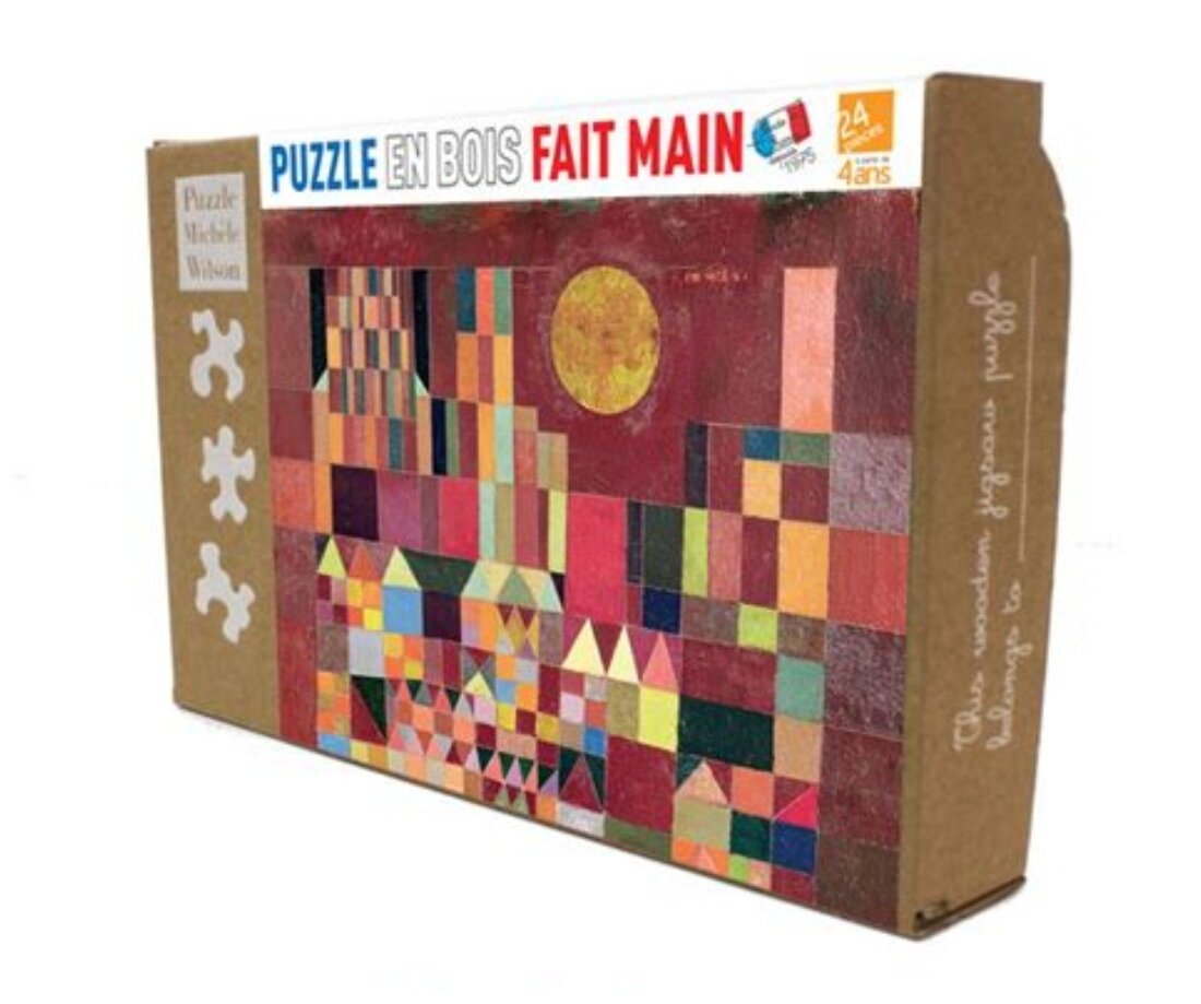 Puzzle - Château et Soleil de Paul Klee - 24 Pièces