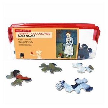 Puzzle en bois - L'enfant à la colombe - Pablo Picasso