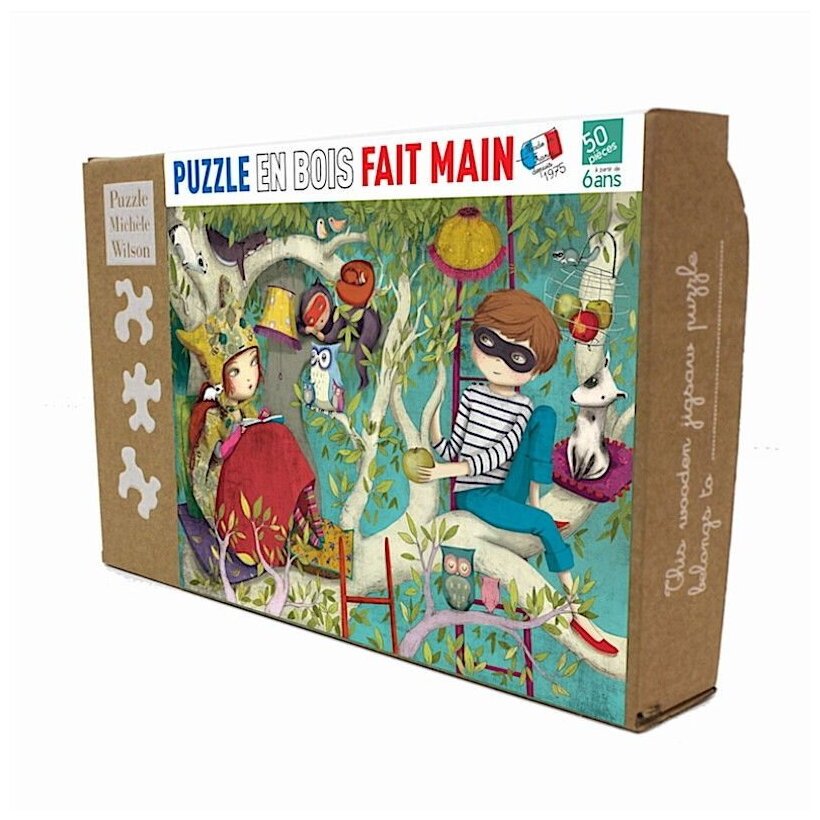Puzzle - La Lecture - En bois