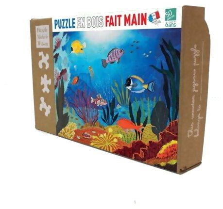 Puzzle - Poissons Tropicaux - 50 Pièces