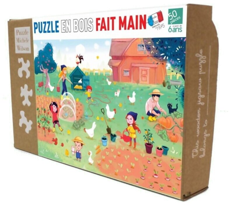 Puzzle - Famille Potiron - 50 Pièces