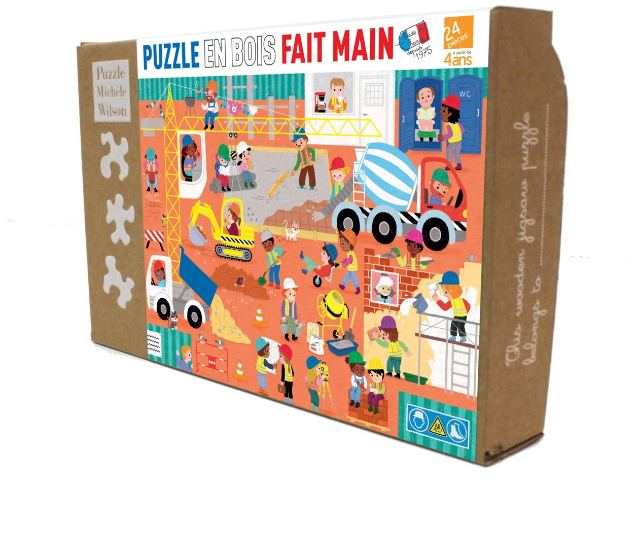Puzzle - Le Chantier - 24 Pièces
