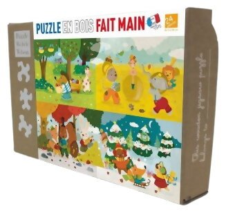 Puzzle - Les Saisons - 24 Pièces
