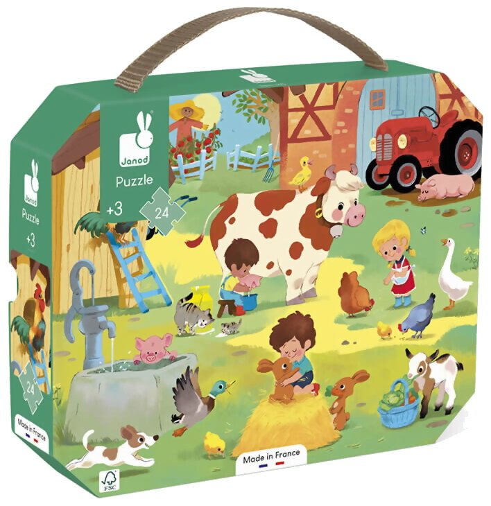 Puzzle - Une Journée À La Ferme