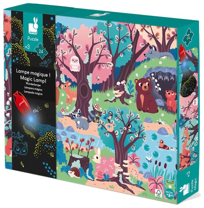 Puzzle Magique - la forêt - 24 pièces