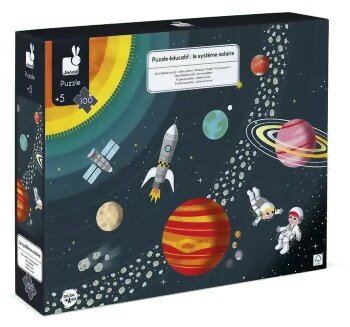 Puzzle Éducatif Système Solaire - 100 pièces