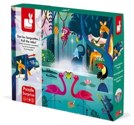 Puzzle Surprise - Festin dans la jungle