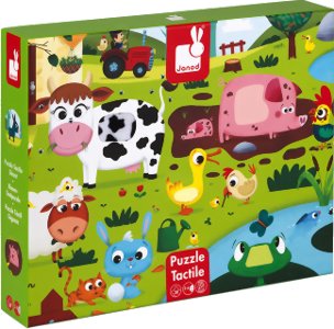 Puzzle Tactile - La Ferme
