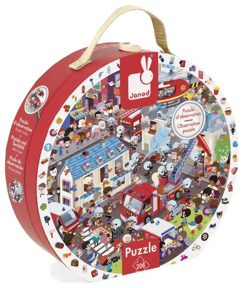 Puzzle D'Observation - Les Pompiers