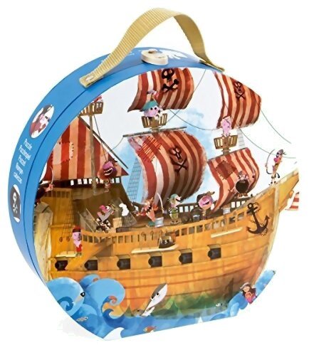Puzzle géant - le bateau de pirates - 39 pièces