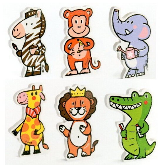 Funny Magnets Jungle