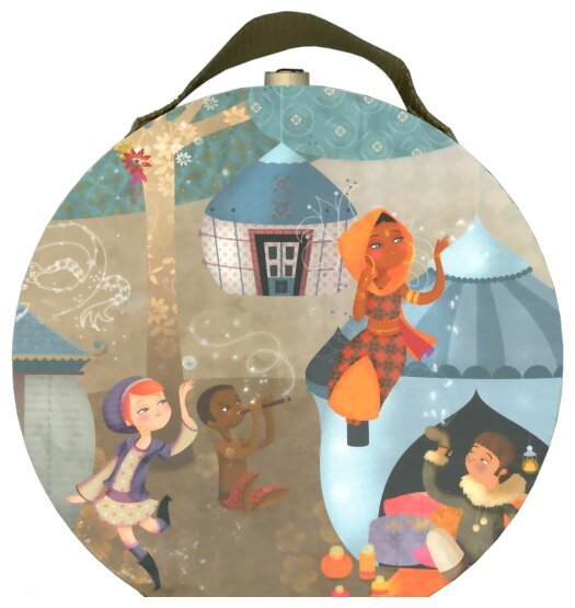 Puzzle - enfants des 5 continents - 54 pièces
