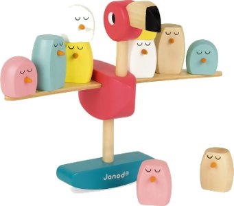Jeu d'équilibre Flamant Rose