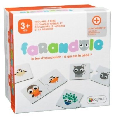 Farandole - le jeu d'association : à qui est le bébé