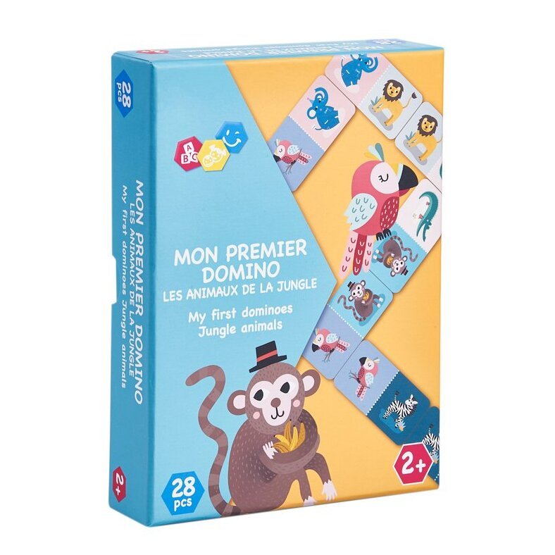 Mon premier domino - Les animaux de la jungle
