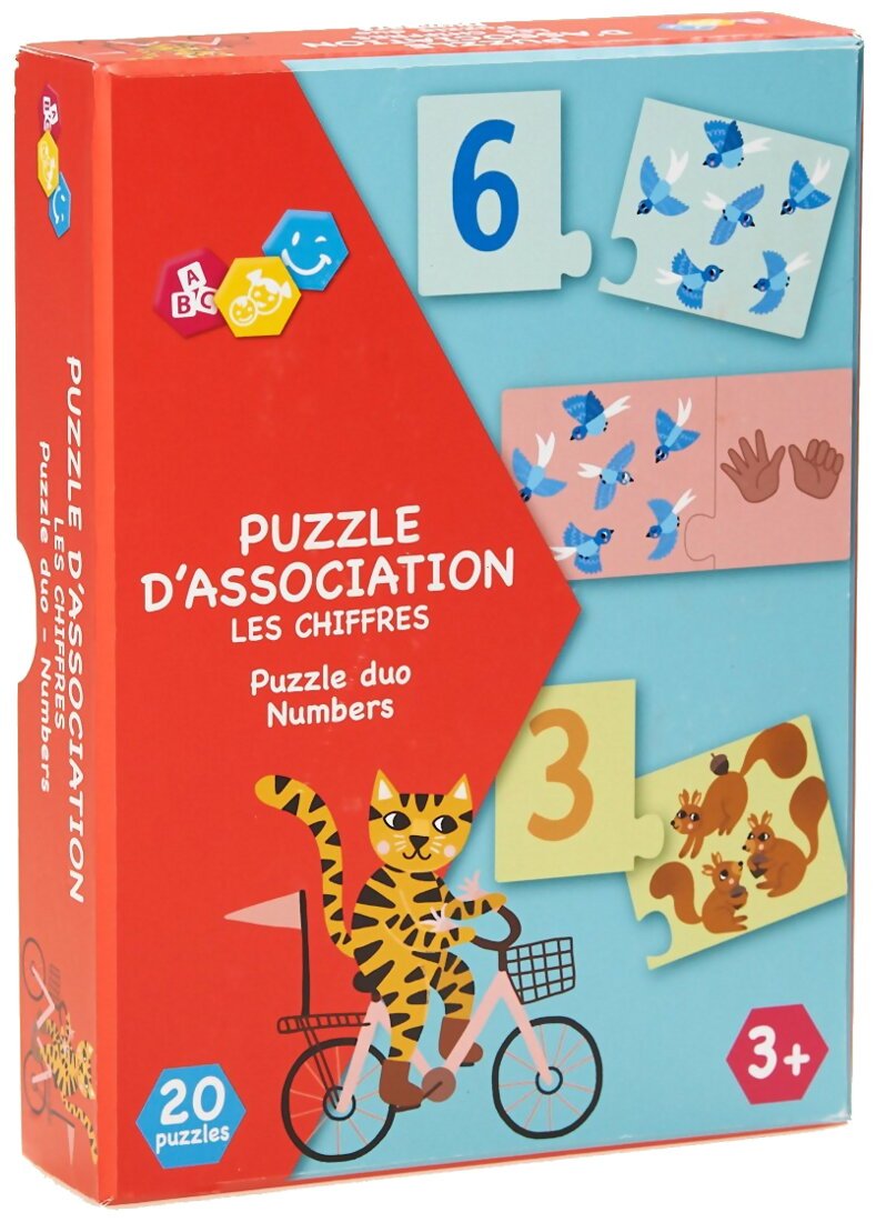 Puzzle D'association - Les Chiffres