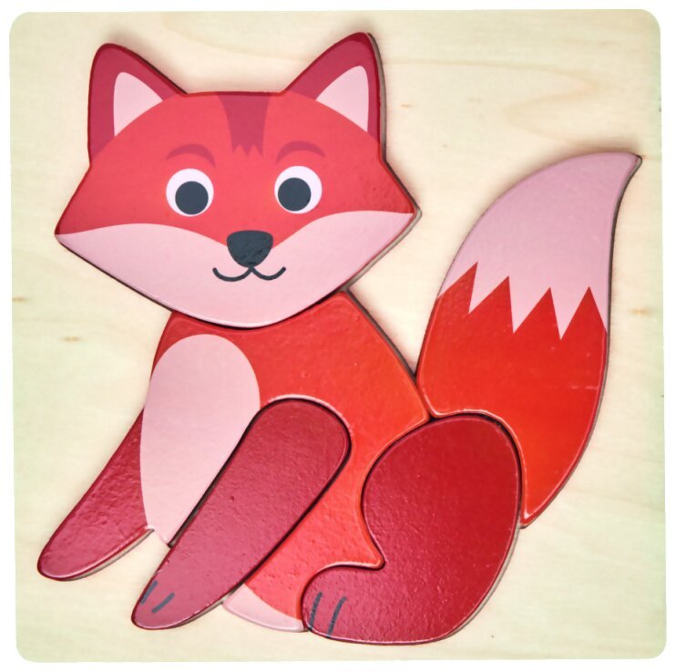 Puzzle encastrable - Renard