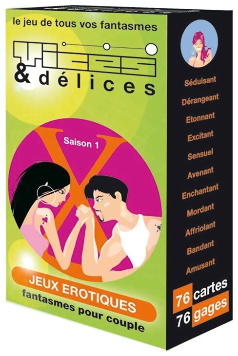 Vices & délices - Saison 1 - Jeux Érotiques Fantasmes Pour Couples