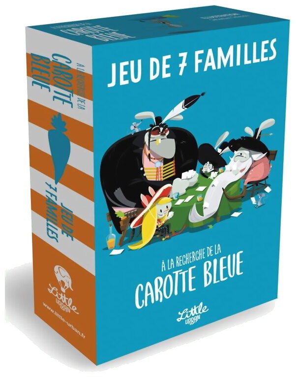 Jeu De 7 Familles - À La Recherche De La Carotte Bleue