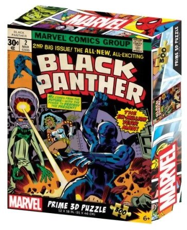 Prime 3D Puzzle - Black Panther - 300 pièces