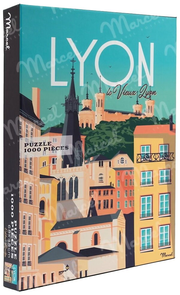 Puzzle - Lyon - Le Vieux Lyon - 1000 Pièces