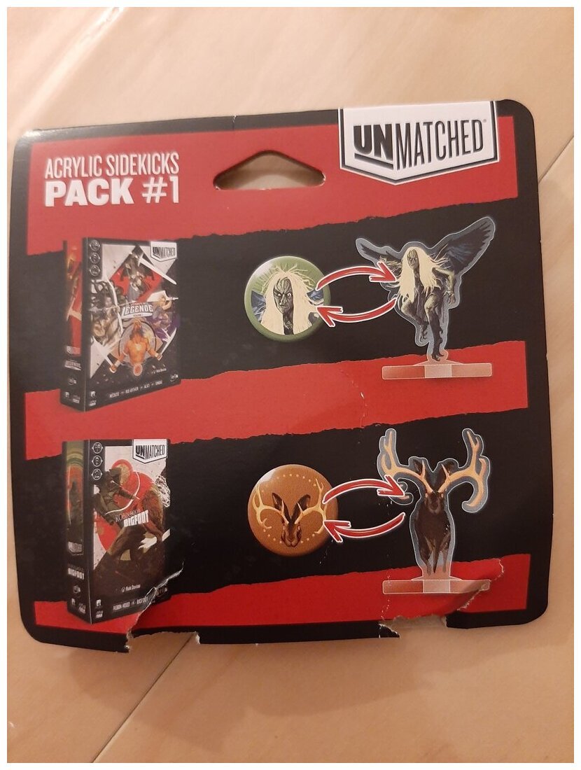 Unmatched - Acrylique Sidekicks Pack 1