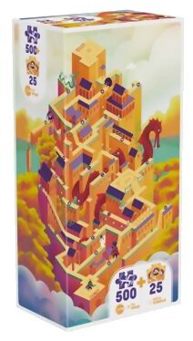 Puzzle Play Donjon - Château - 500 Pièces