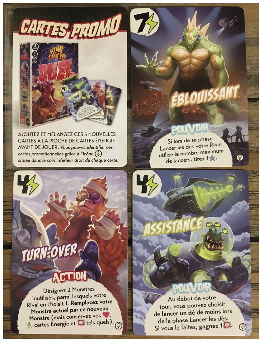 King of Tokyo Duel - Cartes Promo