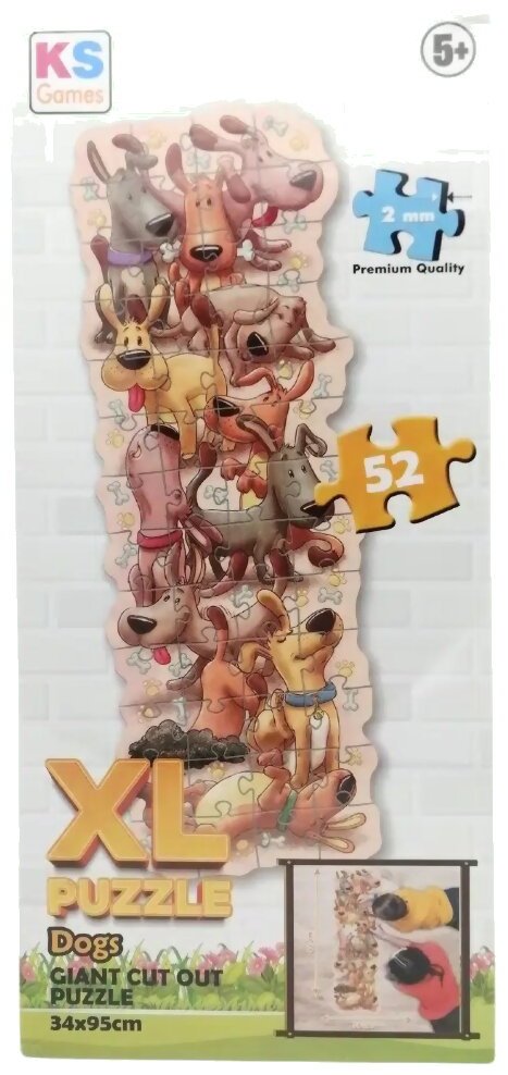 XL puzzle chiens