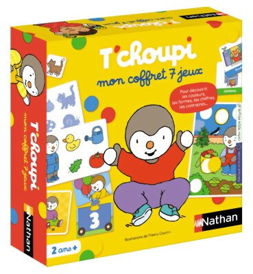 T'choupi - Mon Coffret 7 Jeux