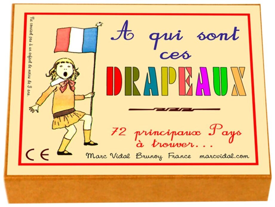 A qui sont ces drapeaux