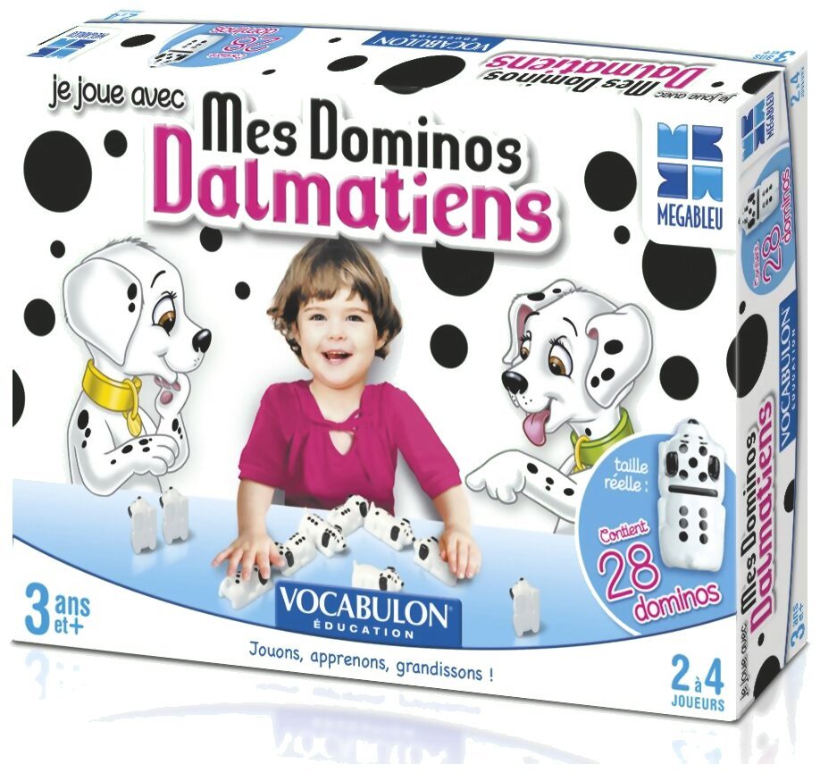 Je joue Avec Mes Dominos Dalmatiens