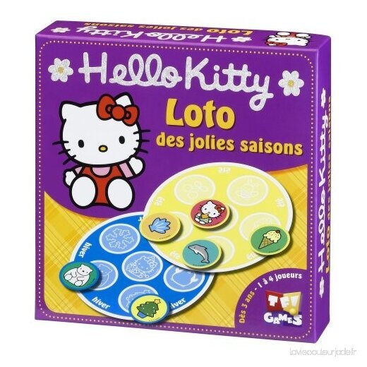 Loto des jolies saisons - Hello Kitty