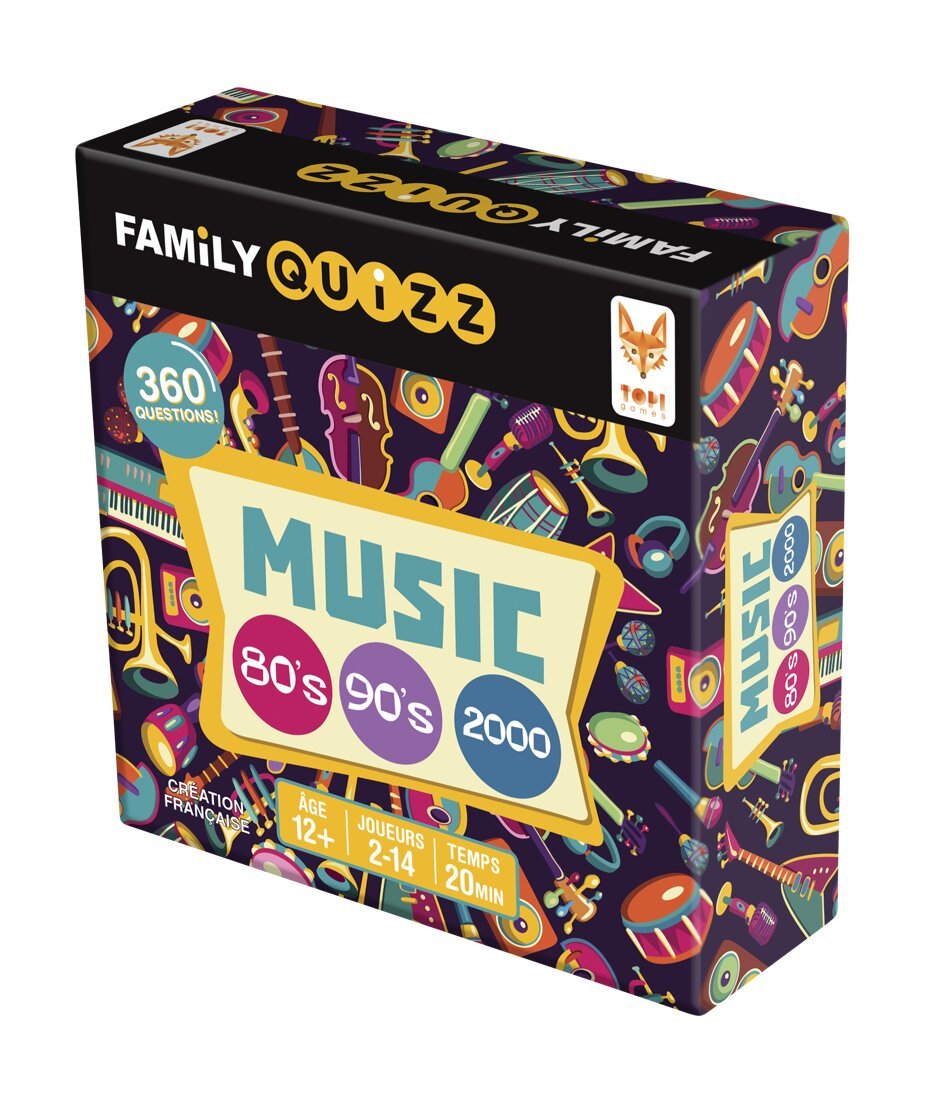 Family Quizz - Music 80's/90's/2000