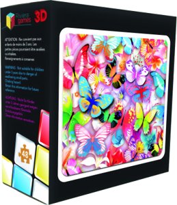 Puzzle 3D - Les papillons