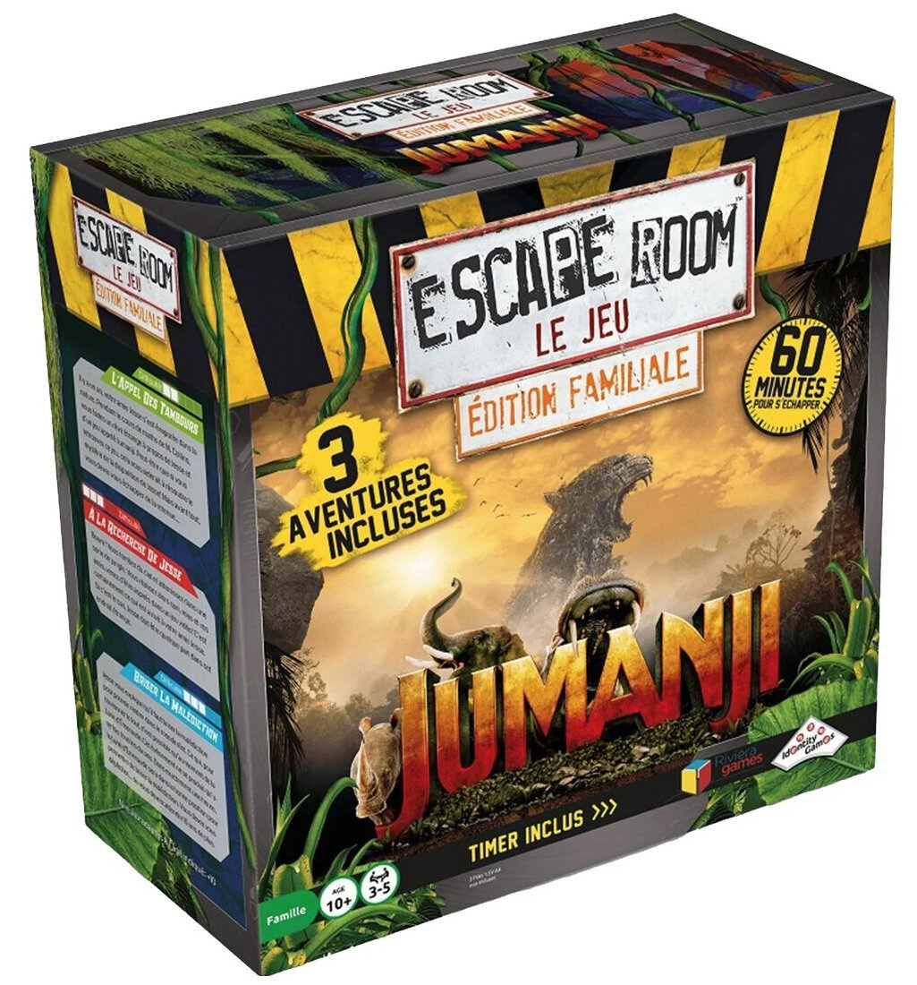 Escape Room Le Jeu - Jumanji - Édition Famille