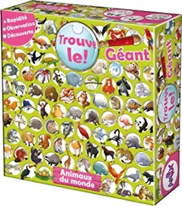 Trouve-le ! Géant : Animaux du monde