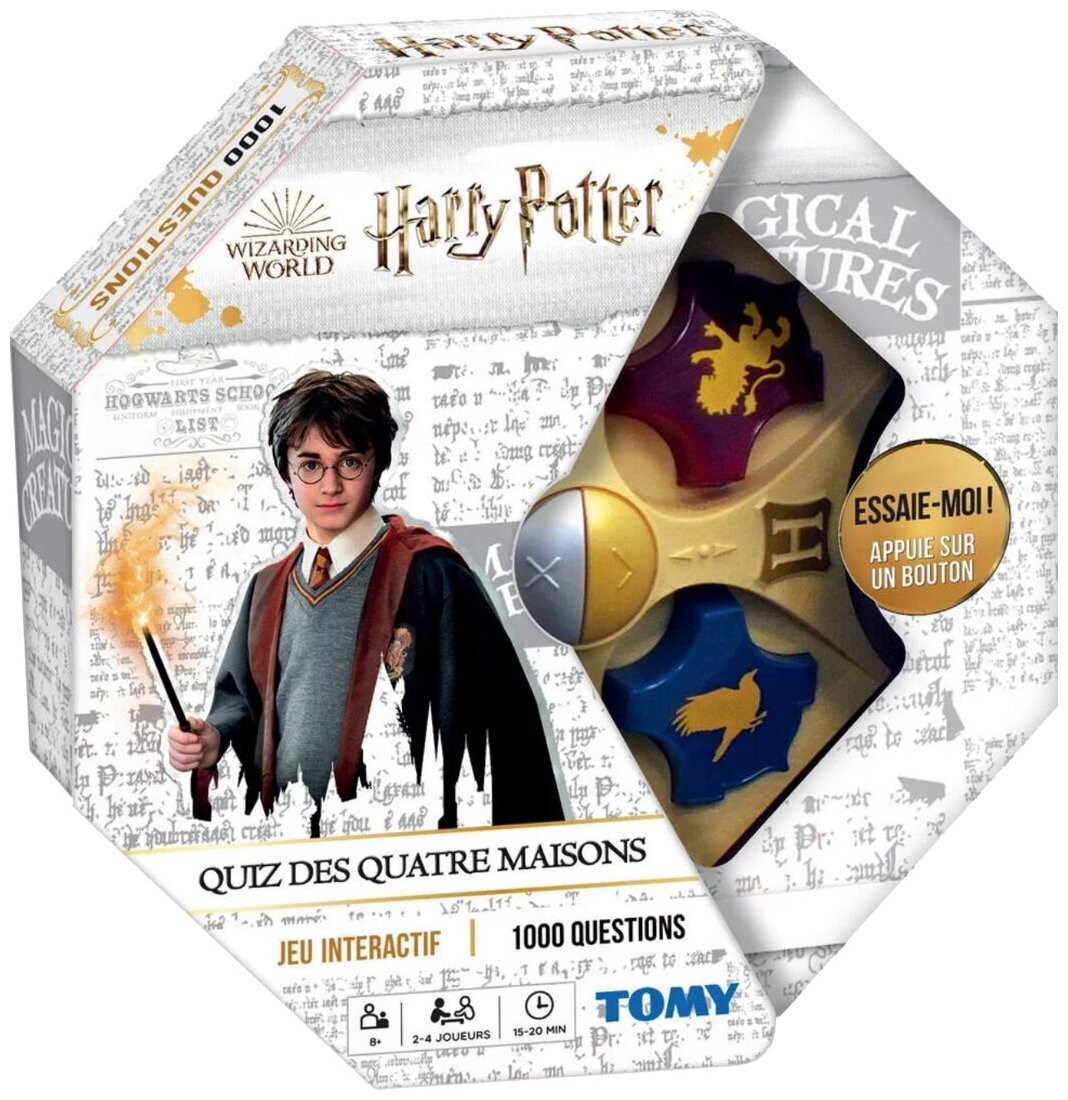 Harry Potter : Quiz des quatre maisons