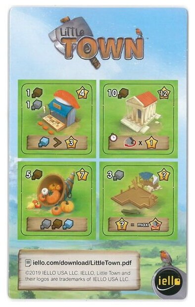 Little Town - bâtiments goodies